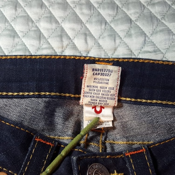 TRUE RELIGION JOEY JEANS Size 27 - Picture 5 of 8